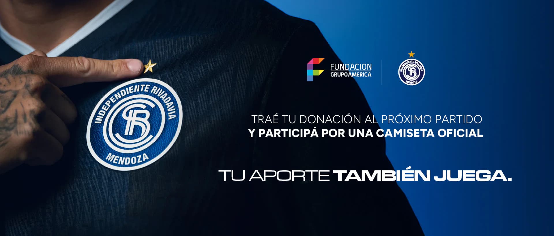 TU APORTE TAMBIEN JUEGA: campaña solidaria para el Torneo Clausura 2026